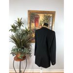 Kasper And Company ASL Women Jacket Size 6 Black 100% Wool V Photo 4