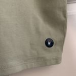 Hollister NWOT M Cropped Short Sage Green Teens Long Sleeve Graphic T-Shirt Photo 3