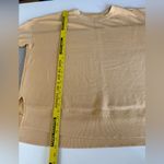 Time and Tru Butter Yellow Oversized Crewneck Sweatshirt Size XL Photo 5