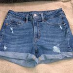 Old Navy 🔹4 for $30  High-Rise OG Straight Distressed Denim Shorts, size 4 Photo 0