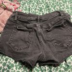 grey denim shorts Gray Size 26 Photo 1