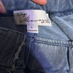 Vintage Havana  destressed denim aesthetic shorts size large  Photo 2