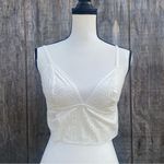 Aerie New Lace Bralette - Cream Size Large Women's Intimate Comfort & Style NWT Photo 1