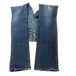 True Religion Section Johnny Distressed Bootcut Jeans Blue Denim USA Size 30 Photo 2