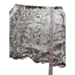 Akira  Chicago Red Label Gold Sequined Scalloped Hem Mini Skirt Photo 6