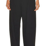 WARDROBE.NYC x Hailey Bieber Trouser Pants in Black Medium New Womens Barrel Photo 0