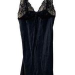 MISS NAORY of Italy Black Silk Blend Beaded Lingerie Slip US Size Small Photo 0