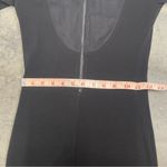 Alice + Olivia Elegant Black Long Sleeve Mesh Dress XS Photo 1