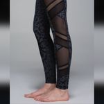 Lululemon  Just Breathe Pants Leggings Animal Swirl Deep Coal Light /Black Size 8 Photo 2