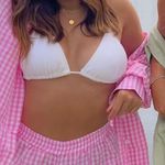 Boutique Pink Gingham Cover up  Photo 0