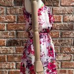 EXPRESS COPY -  floral mini dress with a ruffled neck / XS / Excellent condition Photo 9