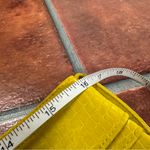 NWT Royalty by Maluma Faux Leather Yellow Pants Size M Photo 5