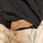 🥳HP🥳 NWOT Backless Plunge Lace Up Scrunch Bikini Black Photo 5