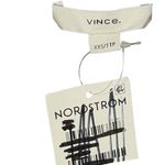 Vince NWT $445 Relaxed V-Neck Pocketed Dress in Black XXS Photo 4