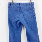 Theory Blue Medium Wash Cropped Jeans Photo 8