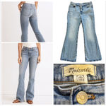 Madewell Women's  Skinny Flare Jeans Size 32 Blue Denim Light Wash Photo 1