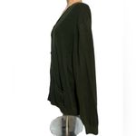 L.L.Bean Hunter Green Cardigan Sweater Size XL Reg Photo 1