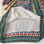 Gibson Latimer Gibson & Latimer Dress Size medium resort Multi color with cutout sleeve detail Photo 7