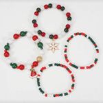 ๐๐๐BOGOHO ๐๐๐Festive Beaded Charm Bracelet Set Photo 1