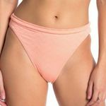 Becca New!  Peach High Waist Bikini Bottoms Photo 0