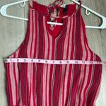 Universal Threads Universal Thread red and pink striped maxi dress Photo 8