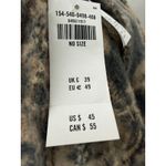 Abercrombie & Fitch  Fluffy Oversized Neutral Abstract Dot Fringe Scarf NEW Photo 1