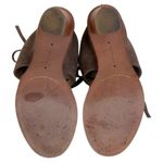 Frye  Leather Sofia Tie On Lace Up Heeled Sandals Brown Size 9.5 Photo 6