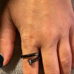 Nail Ring Black Photo 2