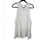 Free People  Breathless Moments Batiste Sleeveless Tunic Top Size Medium Photo 1