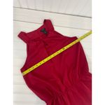 Ann Taylor Red Pleated Peplum Tank - LOFT Stripe Popover Blouse Bundle Size XS Photo 3