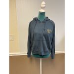 SKIMS  Lightweight Fleece Zip Up Hoodie Blue "Paradise Valley" Photo 8