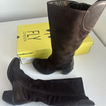 Fly London NIB Women's  HEAN127FLY Oiled Suede Expresso Drk Brown, Sz: 41 Photo 0