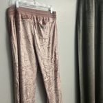 BCBGMAXAZRIA  Pink Misted Grape Velour Tracksuit XL Photo 11