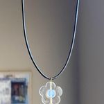Handmade simple flower fairy cottage boho cute necklace🌼 Photo 1