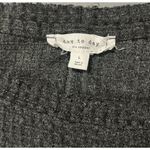 Day to Day  Gray Oversized Balloon Sleeve Textured Crop Peasent Top Size Large Photo 7