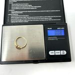 Ruby 10K diamond and ring, Approx size 8 Photo 10