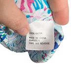 Anne Carson NWT 100% Rayon Colorful Floral Sleeveless Blouse Photo 5