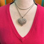 525 America  Fuchsia V-Neck Sweater Photo 1