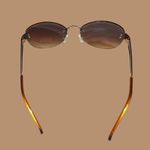Liz Claiborne New! brown tinted wire frame sunglasses Photo 4