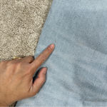 American Eagle Stretch Mom Straight Jeans Distressed Ripped Blue Size 6 Short Photo 14