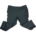 Victoria's Secret Victoria’s Secret Sport black high waist crop leggings  with side ruching large Photo 2