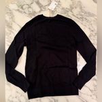 Quince NWT  Black Lightweight Cotton Cashmere V-Neck Sweater Size XS Photo 5