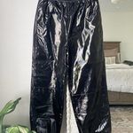 LPA Kendra Patent Leather Jogger Pants Photo 1