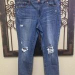 Gap denim mid rise distressed legging jean Photo 0