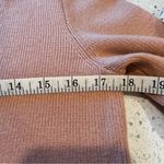 J.Crew  Ruffle Neck Merino Wool Blend Sweater Pink Mockneck Feminine Chic S Photo 3