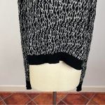 Pam & Gela  Black White Knit Crop Sweater Photo 3
