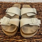 Björndal Women’s Bjorndal Trulie cream colored double strap boho sandals, Size 8 Photo 0