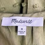 Madewell  Swiss Dot Maxi Dress Cotton Tiered Cover Up Moss Green Size Medium Photo 9