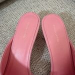 Mansur Gavriel Kitten Open Toe Mule Heeled Sandal In Pink Size 36 Photo 6