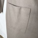 ALLSAINTS Paxx Italian Wool Wrap Waterfall Trench Coat Dune Small Winter Jacket Photo 12